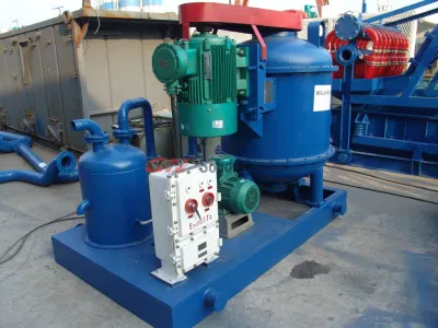 API Drilling Rig Mud Drilling Fluid Zirkulationssystem Solid Control Vakuumentgaser